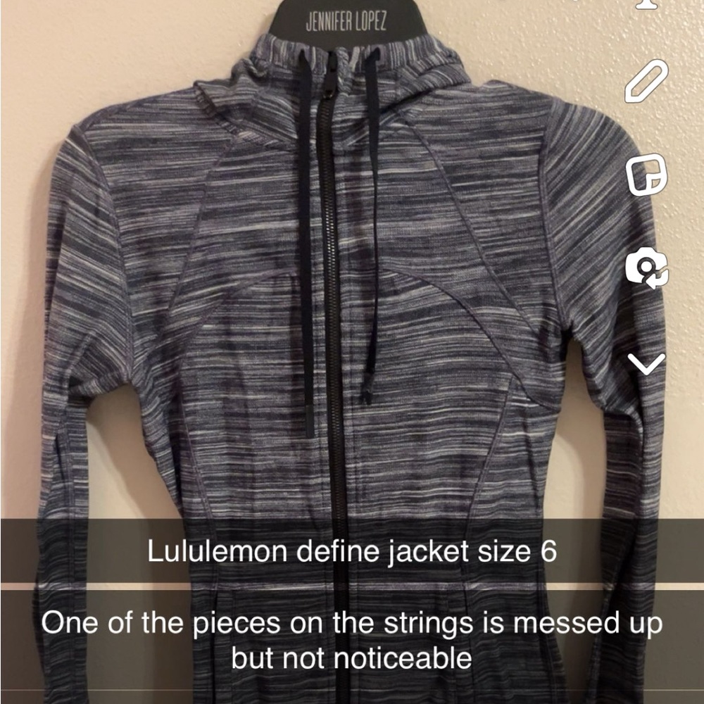 Lululemon define jacket